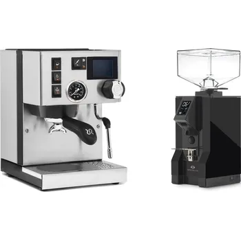 Příprava kávy Rancilio Silvia BC PID + Eureka Mignon Specialita, BL black