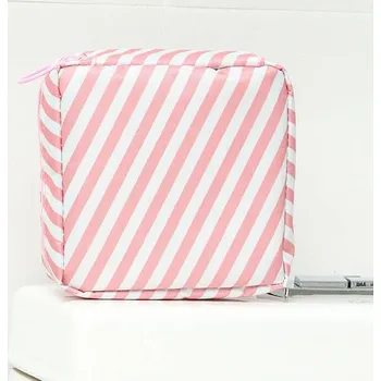 Kosmetická taška Malá dámská kosmetická taštička s zipem - růžová-200005100