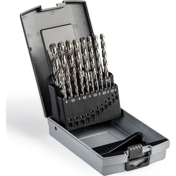 Vrták ZPS-FN VN10010.04 | Set of drills DIN 338 RN HSS 1,0-10,0 (19pcs)
