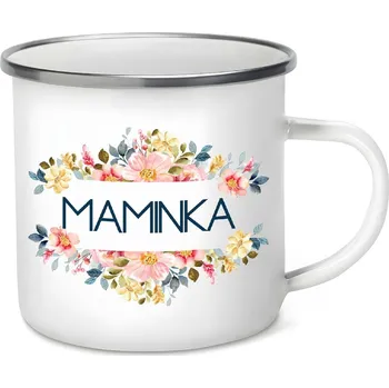 Plecháček - Maminka s květinami