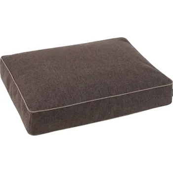 Pelíšek pro psa O´LALA PETS Ortopedická matrace LUXURY paměť. pěna pro psa Tm. hnědá 100x70cm