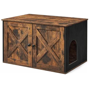 Přislušenství pro kočičí toaletu Feandrea Skříňka na kočičí toaletu 80 x 49 x 53 cm