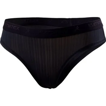 Dámské termo spodní prádlo Dámské funkční brazilky KLIMATEX Bella černé Velikost: XXL