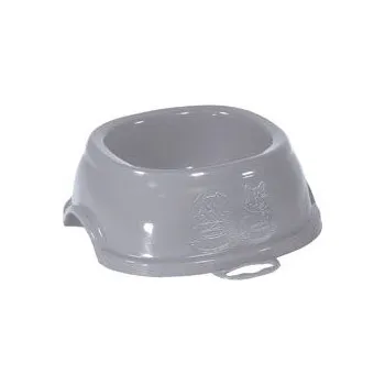 Miska pro psa Miska plast protiskluz pes 2l šedá Zolux