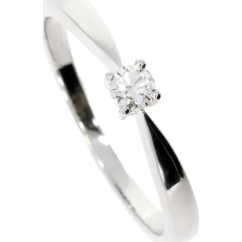 Prsten Zlatnictví Helios Zlatý prsten se třpytivým diamantem