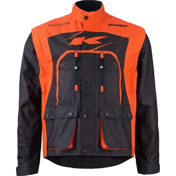 Moto bunda KENNY bunda TRACK 24 black/orange - 2XL