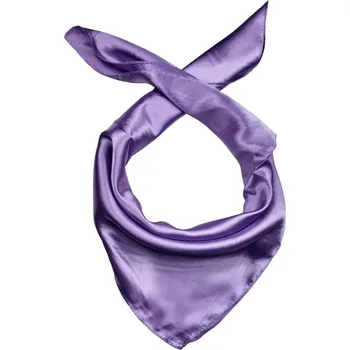 Šála Doria Šátek saténový (60x60cm) fialový T071
