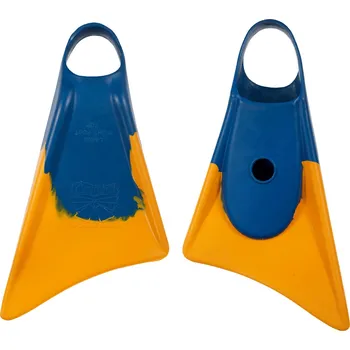 Ploutve CHURCHILL Ploutve na bodyboard Makapuu oranžovo-modré S MODRÁ|ORANŽOVÁ