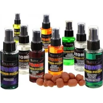 Návnadová surovina Atraktant Traper Atomix Method Feeder 50ml Jahoda