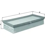 Vzduchový filtr KNECHT LX 2636