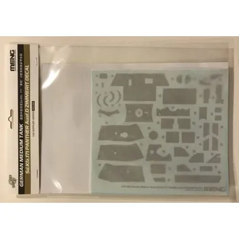 Plastikový model Meng 1/35 German Medium Tank Sd.Kfz.171 Panther Ausf.D Zimmerit Decal