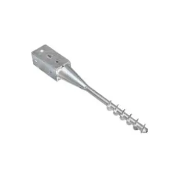 Zemní vrut MTR Patka šroubovací (vrutová) tělo se závitem zemního vrutu žárový zinek Varianta: Patka šroubovací (vrutová) žár. Zn 81/500mm žár. Zn