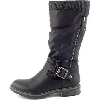 Dámské kozačky Eveline kozačky 8A20344 černá, velikost 38