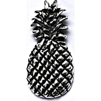 Přívěsek Stříbrný přívěsek ananas - P172 (Stříbrný přívěsek ovoce)