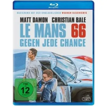 Blu-ray film Le Mans 66 - Gegen jede Chance, 1 Blu-ray – James Mangold,Christian Bale,Matt Damon (DE)