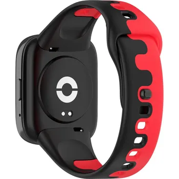 Příslušenství k chytrým hodinkám Silikonový Pásek Na Redmi Watch 3 Active Barva: Černo-Červená