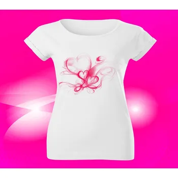 Dámské tričko Dámské tričko Svatý Valentýn 1 L (Valentýnské tričko 1)
