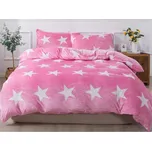 POVLEČENÍ mikroplyš hvězdička růžová