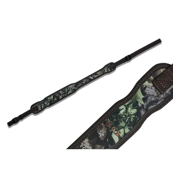 Airsoftová zbraň Popruh na dlouhou zbraň Nylon/guma - camo