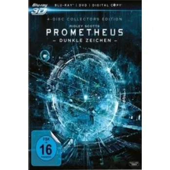 Blu-ray film Prometheus - Dunkle Zeichen, 1 Blu-ray: USA – Ridley Scott,Noomi Rapace,Michael Fassbender,Charlize Theron,Patrick Wilson,Idris Elba,Guy Pearce,Logan Marshall-Green,Sean Harris,Rafe Spall (DE)