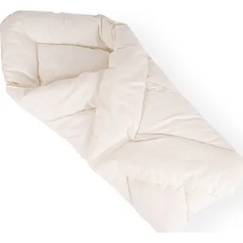 Zavinovačka Zaspi.cz Dětská zavinovačka na suchý zip – smetanová