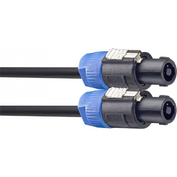 Audio kabel Stagg SSP2SS15, reproduktorový kabel Speakon - Speakon zástrčka, 2m
