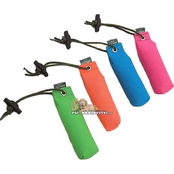 tréninková pomůcka pro psa Aport Bracco Pocket Dummy s ouškem, 12cm 50g Zelená