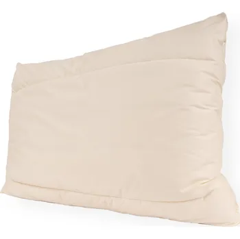 Polštář Zaspi.cz Vlněný prošitý Martin ve smetanovém