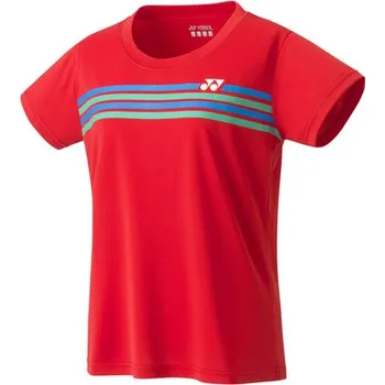 Dámské tričko Dámské triko YONEX YW0022 - červené, Velikost XS