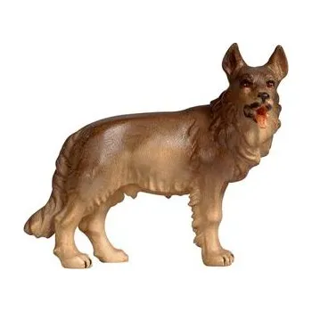 Vánoce Ornatis Pastevecký pes Provedení: Malované, Velikost stojících figur dospělých postav: 22 cm Dřevěná vyřezávaná soška pasteveckého psa