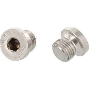 Spojovací materiál Nerezový šroub DIN 908 A4 G 1/8" podle DIN 228