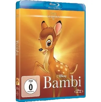 Blu-ray film Bambi, 1 Blu-ray: USA – Felix Salten,Perce Pearce,Larry Morey,Vernon Stallings,Melvin Shaw,Carl Fallberg,Chuck Couch,Ralph Wright,Edward H. Plumb,Walt Disney,Max Morgan,Hardie Albright,Stan Alexander,Bobette Aud (DE)