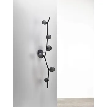 Brokis Luxusní nástěnné svítidlo Ivy PC1221 Wall 6, 152,1 cm Barva skla: Triplex opál, Stmívání: nestmívatelná verze (CEDV1457)