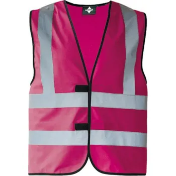 Korntex Hannover Unisex bezpečnostní vesta KX140 Magenta XXL