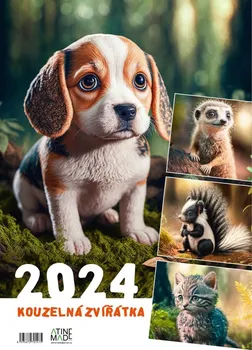 Kalendář Atinemade Kouzelná zvířatata 2024