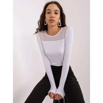 Dámská halenka Dámská halenka s dlouhým rukávem BASIC FEEL GOOD bílá