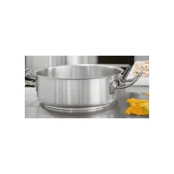 Hrnec Kastrol nízký PADERNO - 10 velikostí, Velikost Ø500, v=190 mm, 37 l