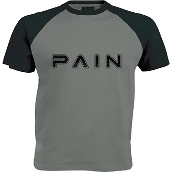 Pánské tričko šedo černé triko Pain