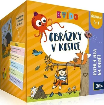 Desková hra Albi Kvído Moje obrázky v kostce