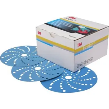 Brusný kotouč 3M 325U Blue brusný kotouč (modrý), suchý zip, Multi Hole, P500