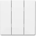 3559T-A00666 240 Kryt spínače trojnásobného, matná bílá, Zoni, ABB