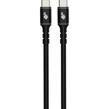 Datový kabel TB TOUCH TB USB-C kabel černý 60W 2m AKTBXKUCC2SI20B