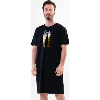 Pánská noční košile Pánská noční košile Vienetta Secret Beer černá L