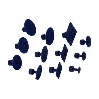 Příbor Sada 12 ks plastových nalepovacích vytahovacích adaptérů s vyšší hlavo