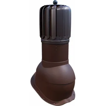 Větrací komínek VENTOS X ROTO R28 Barva: 8017 - hnědá