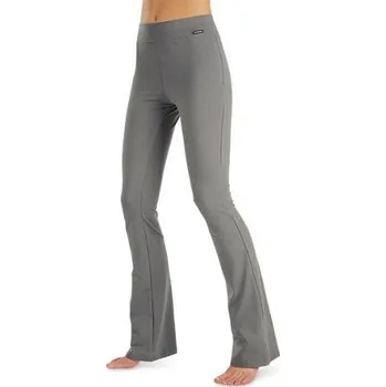 Dámské legíny Dámské legíny do zvonu Litex 9D203 čokoládová S