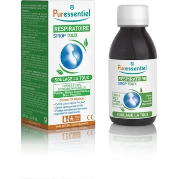 Lék na kašel, rýmu a nachlazení Puressentiel Sirup proti kašli 125 ml