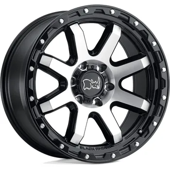 Alu kolo Black Rhino coyote disk 17x9 8x180 125.1 et-18, gloss black