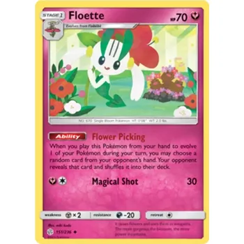 Sběratelská karetní hra Floette 151/236 - Cosmic Eclipse Typ karty: Non-Holo