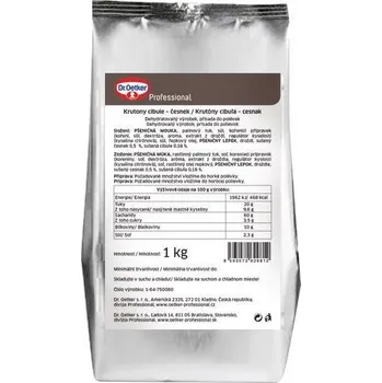 Krutony cibule česnek přísada do polévky 1kg